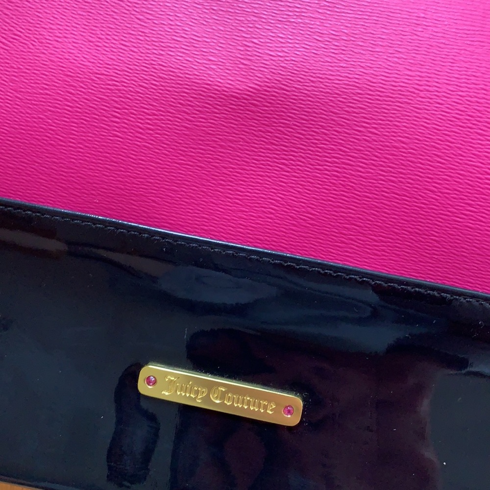 Pink and Black Juicy Couture Tote Bag - Picture 3 of 5